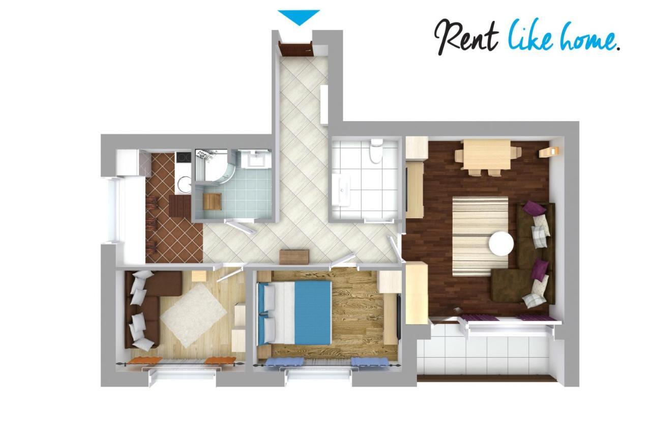 W Rent Like Home - Chramcowki Przy Dworcu Apartmán